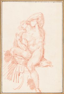 Ignudo van het plafond van de Sixtijnse Kapel