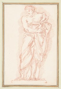 Staande mannelijke figuur met himation door Jean Robert Ango