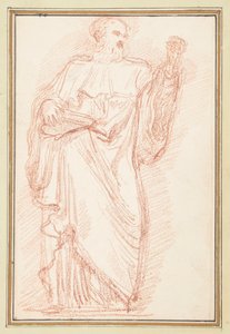 Staande Mannelijke Figuur met Boek