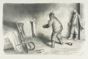 Verloren door Jean Veber