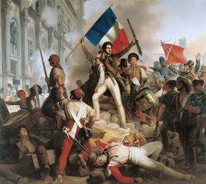 Gevechten bij het Hotel de Ville, 28 juli 1830, 1833