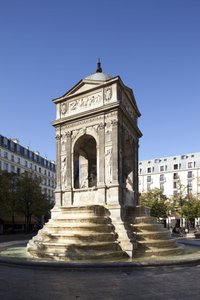 Zicht op de Fontaine des Innocents