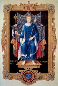 Portret van koning Filips VI van Valois