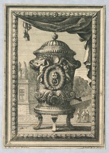 Ontwerp voor een Urn door Jean le Pautre