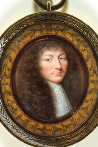 Lodewijk XIV, Koning van Frankrijk door Jean the Elder Petitot