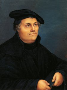 Portret van Maarten Luther (1483-1546) door Jeanne Henriette Rath