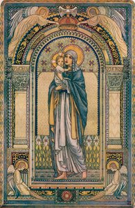 Madonna en Kind, ca. 1918 door Jeanne Labrousse