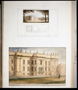Ontwerpen voor de oostelijke gevel, Chatsworth House