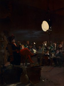 Een Nachtklas door Jehan Georges Vibert