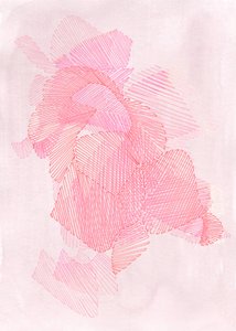 Verfijnde abstracte lagen door Jenja Braun