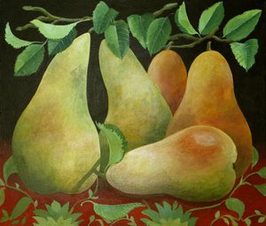 Peren, 2014 (acryl op doek)