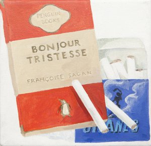 Penguin boek, Gitanne sigaretten (acryl)