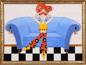 Divan Diva door Jenny Barnard