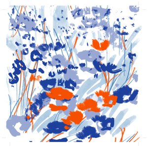 Bloemenweide door Jenny Frean