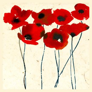 INKY POPPIES door Jenny Frean