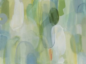 Groen Blauw Abstract