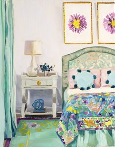 De slaapkamer van Mary Ellen S door Jenny Westenhofer
