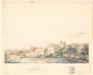 Herlufsholm kerk bij de Suså door Jens Juel