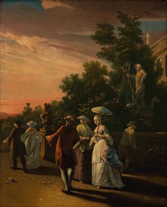 Wandelen in een park door Jens Juel
