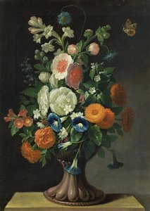 Stilleven met bloemen, 1764