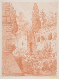 Tuin met architectuur. Caprarola