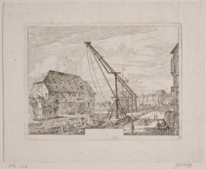 Gezicht in een stad door Jens Petersen Lund