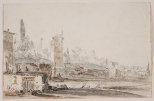 "Romeins" uitzicht door Jens Petersen Lund