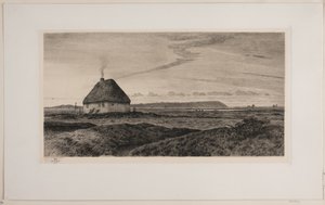 Hut op de heide door Jensen