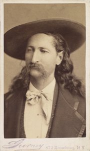 Wild Bill Hickok, pub. 1873 (foto) door Jeremiah Gurney