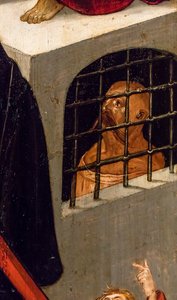 Ecce Homo, circa 1515 (Tempera en olieverf op naaldhout)