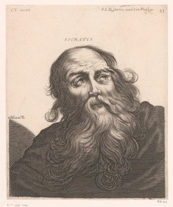 Portret van Socrates door Jerôme David
