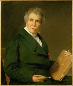 Portret van de schilder Jacques Louis David, leeftijd ...