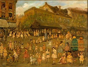 Het veld van vreugde, 1920 door Jerome Myers
