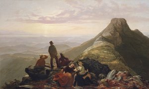 Het verlate gezelschap op Mansfield Mountain