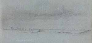 Schetsboek van Italiaanse Landschap Onderwerpen, 1869 door Jervis McEntee