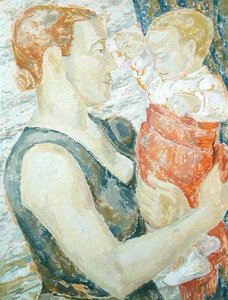 Moeder en kind, ca. 1932
