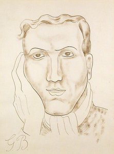 Portret van George Barker