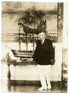 Booth Tarkington, c.1920-28 door Jessie Tarbox Beals