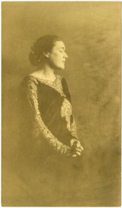 Fanny Hurst, c.1909-20 door Jessie Tarbox Beals