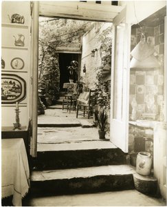 Huis van de heer en mevrouw George Stonehill, Greenwich Village, New York, VS, ca. 1905-40 door Jessie Tarbox Beals
