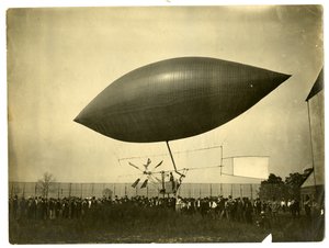 "Meteor" Luchtschip door Jessie Tarbox Beals