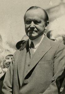 Pres Coolidge, 1924 door Jessie Tarbox Beals