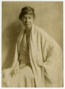 Sara Teasdale, dichter, ca. 1912-28 door Jessie Tarbox Beals