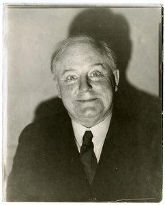 Ongepubliceerd portret van William Allen White, ca. 1905-28 door Jessie Tarbox Beals