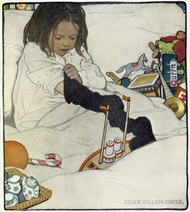 Het Openen van de Kerstsok