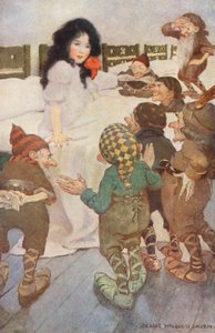 Sneeuwwitje en de Zeven Dwergen door Jessie Willcox Smith