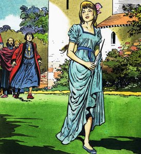 Prinses verbergt een shiv