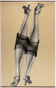 Collage Twee mooie benen - door Jindrich Styrsky (1899-1942) (48 van 35)