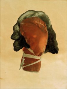 De Verplaatsbare Kast (hoofd handschoen) door Jindrich Styrsky