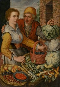 De fruit- en groenteverkopers, ca. 1570